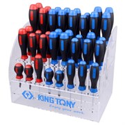 Подставка для отверток на 40 предметов KING TONY 87104 TONY