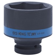 Головка торцевая ударная шестигранная 1", 95 мм KING TONY 853595M Tony