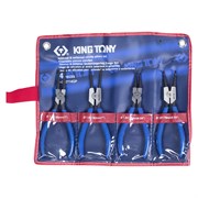 Набор съемников стопорных колец, 4 предмета KING TONY 42114GP TONY