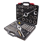 Набор метчиков и плашек SK-5 1/4"-1", кейс, 51 предмет МАСТАК 351-10051C 351-10051C