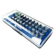 Набор вставок (бит) 1/4", PH, PZ, Hex, Torx, Slotted, 31 предмет МАСТАК 058-00031C 058-00031C