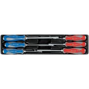 Набор отверток силовых, ложемент, 6 предметов KING TONY 9-30206MR TONY