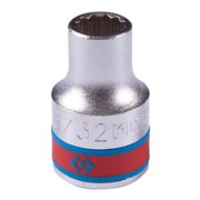 Головка торцевая стандартная двенадцатигранная 1/2", 13/32", дюймовая KING TONY 433013S TONY