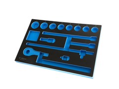 Ложемент для набора торцевых головок 9-6314MRV, EVA KING TONY 85813532B Tony