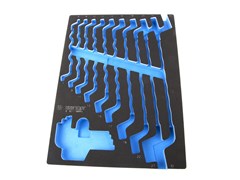 Ложемент для набора накидных ключей 9-90119MRV, EVA KING TONY 85811832B Tony