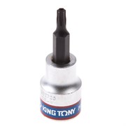 Насадка (бита) торцевая 3/8", Torx, T20, L = 50 мм, с отверстием KING TONY 302720 Tony