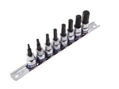 Набор торцевых насадок 3/8", Hex, 3-12 мм, L = 50 мм, 8 предметов KING TONY 3108PR8 Tony