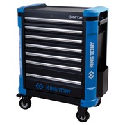 Тележка инструментальная, 7 выдвижных ящиков, "HEAVY DUTY" KING TONY 87G31-7B-BK TONY