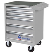 Тележка инструментальная, 6 выдвижных ящиков, "ОПТИМА", серая МАСТАК 521-06581MG 521-06581MG