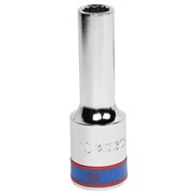 Головка торцевая глубокая двенадцатигранная 1/2", 10 мм KING TONY 423010M TONY