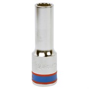 Головка торцевая глубокая двенадцатигранная 1/2", 12 мм KING TONY 423012M TONY