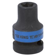 Головка торцевая ударная TORX Е-стандарт 1/2", E12, L = 38 мм KING TONY 457512M TONY
