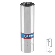 Головка торцевая TORX Е-стандарт 3/8", E16, L = 63 мм KING TONY 327516M TONY