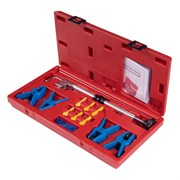 Набор заглушек для патрубков с металлическими наконечниками, зажим, кейс, 12 предметов МАСТАК 102-10002C 102-10002C