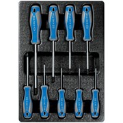 Набор отверток Torx, ложемент, 9 предметов KING TONY 9-31909PR TONY