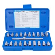 Набор насадок для пробок слива масла, 21 предмет KING TONY 9AR11 TONY