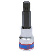 Насадка (бита) торцевая 1/2", Spline, M12, L = 80 мм KING TONY 403612 TONY