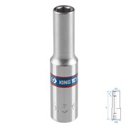 Головка торцевая глубокая шестигранная 1/4", 5,5 мм KING TONY 223555M TONY