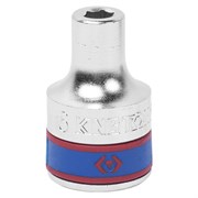 Головка торцевая стандартная шестигранная 1/2", 6 мм KING TONY 433506M TONY
