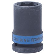Головка торцевая ударная TORX Е-стандарт 3/4", E32, L = 56 мм KING TONY 657532M TONY