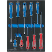 Набор отверток KING TONY ложемент 10 предметов 9-31110MRV