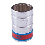Головка торцевая стандартная двенадцатигранная 1/2", 11/16", дюймовая KING TONY 433022S TONY