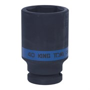 Головка торцевая ударная глубокая шестигранная 3/4", 40 мм KING TONY 643540M TONY