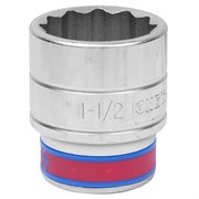 Головка торцевая стандартная двенадцатигранная 3/4", 1-1/2", дюймовая KING TONY 633048S TONY