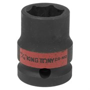 Головка торцевая ударная шестигранная 1/2", 11/16", дюймовая KING TONY 453522S TONY