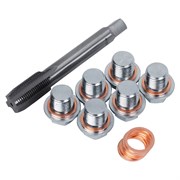 Набор для ремонта масляных пробок М14х1,25, кейс, 19 предметов МАСТАК 103-47014C 103-47014C