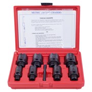 Набор для восстановления резьб штуцеров системы кондиционирования, кейс, 9 предметов МАСТАК 352-00009C 352-00009C