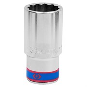 Головка торцевая глубокая двенадцатигранная 3/4", 33 мм KING TONY 623033M TONY