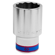Головка торцевая глубокая двенадцатигранная 3/4", 41 мм KING TONY 623041M TONY