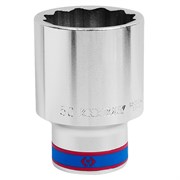 Головка торцевая глубокая двенадцатигранная 3/4", 50 мм KING TONY 623050M TONY