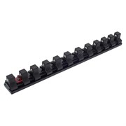 Держатель для головок 1/2", на 12 шт, магнитный MIGHTY SEVEN AD-2412 SEVEN