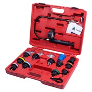 Набор для тестирования герметичности системы охлаждения, кейс, 18 предметов МАСТАК 103-40018C 103-40018C