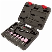 Пневматическая бормашина (шарошка) 3 - 6 мм, 25000 об/мин, с набором принадлежностей, 15 предметов MIGHTY SEVEN QA-0115A SEVEN