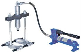 Съемник подшипников гидравлический, 8 т, до 150 мм, сегментного типа, 3 предмета МАСТАК 104-19408 104-19408