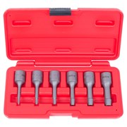 Набор экстракторов, под вороток 3/8", 2, 3, 4, 6, 8, 10 мм, кейс, 6 предметов МАСТАК 109-10006 109-10006