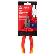 Пассатижи комбинированные 180 мм, диэлектрические МАСТАК 030-00180EH 030-00180EH