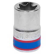 Головка торцевая TORX Е-стандарт 1/2", E20, L = 39 мм KING TONY 437520M TONY