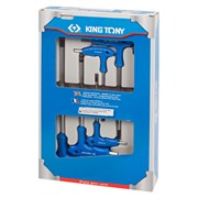 Набор Г-образных шестигранников 3-8 мм, 6 предметов KING TONY 22106MR TONY