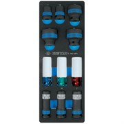 Набор ударных головок 1/2", ложемент, 11 предметов KING TONY 9-4401MPV TONY