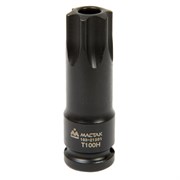 Насадка (бита) торцевая 1/2", TORX TR, T100H, L=78 мм, для шкива распредвала МАСТАК 103-21301 103-21301