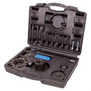 Набор оправок для монтажа и демонтажа ступичных подшипников FORD, кейс, 17 предметов МАСТАК 100-30017C 100-30017C