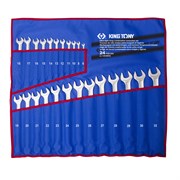 Набор комбинированных удлиненных ключей, 6-32 мм, чехол из теторона, 24 предмета KING TONY 12B4MRN TONY