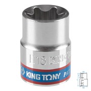 Головка торцевая TORX Е-стандарт 3/8", E18, L = 28 мм KING TONY 337518M Tony