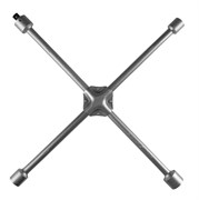 Ключ балонный колесный крестообразный, 700 мм, 3/4", 24, 27, 30, 33 мм KING TONY 19932433 TONY