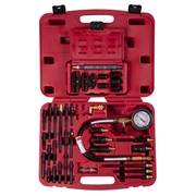 Компрессометр дизельный, 0-70 атм, кейс, комплект адаптеров МАСТАК 120-12170 120-12170