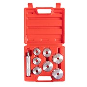 Набор оправок алюминиевых для подшипников, 40-65 мм, кейс, 8 предметов МАСТАК 100-20008C 100-20008C